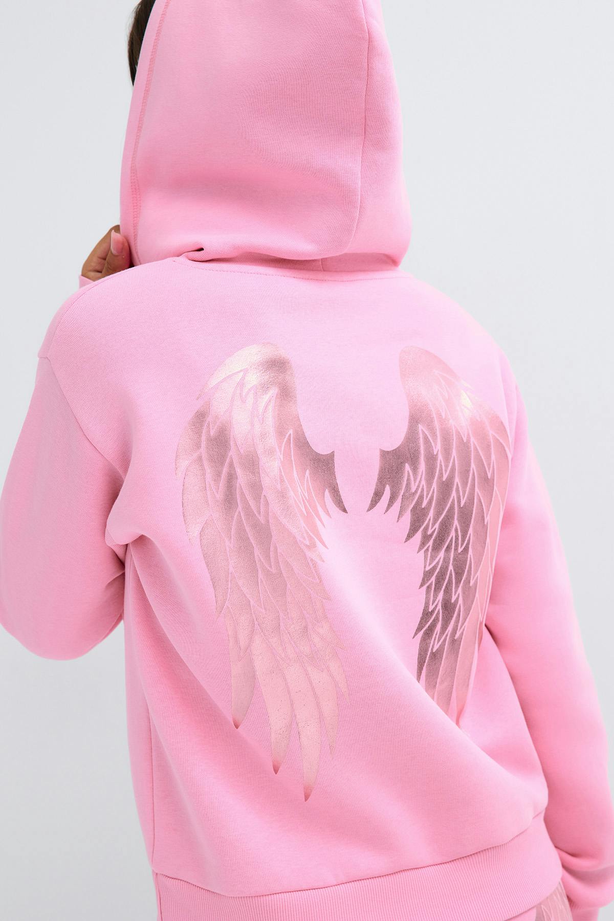y basic hood - Begonia pink