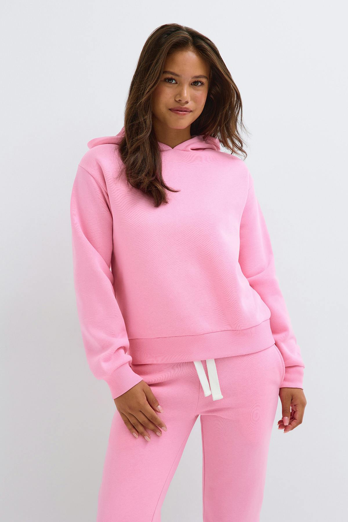 y basic hood - Begonia pink