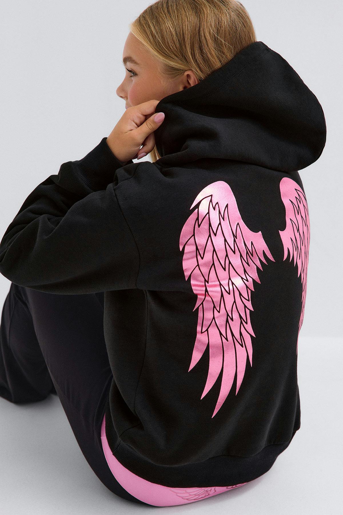 y basic hood - Begonia pink