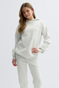 y basic hood - Grey melange