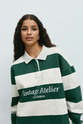 Collar sweater - Peacoat