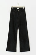 Front pocket cord jeans - Oat yellow
