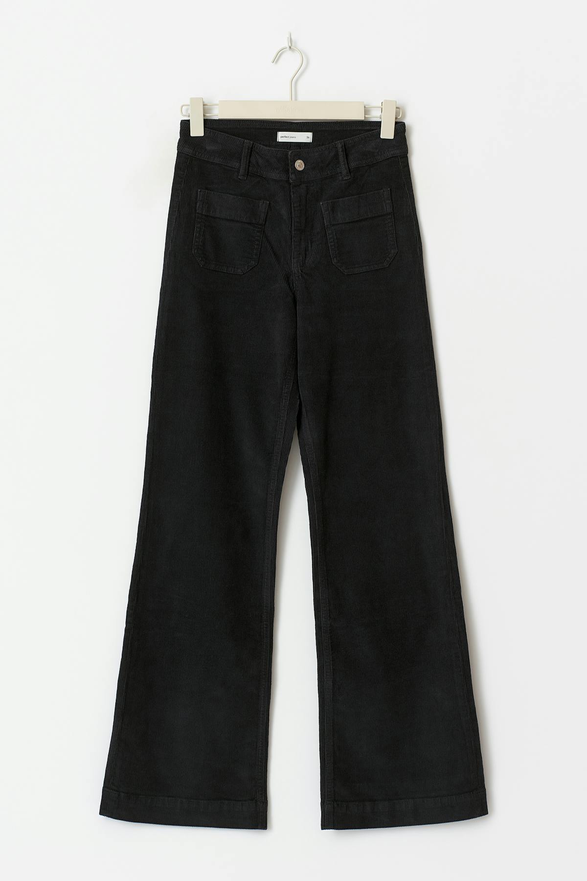 Front pocket cord jeans - Oat yellow