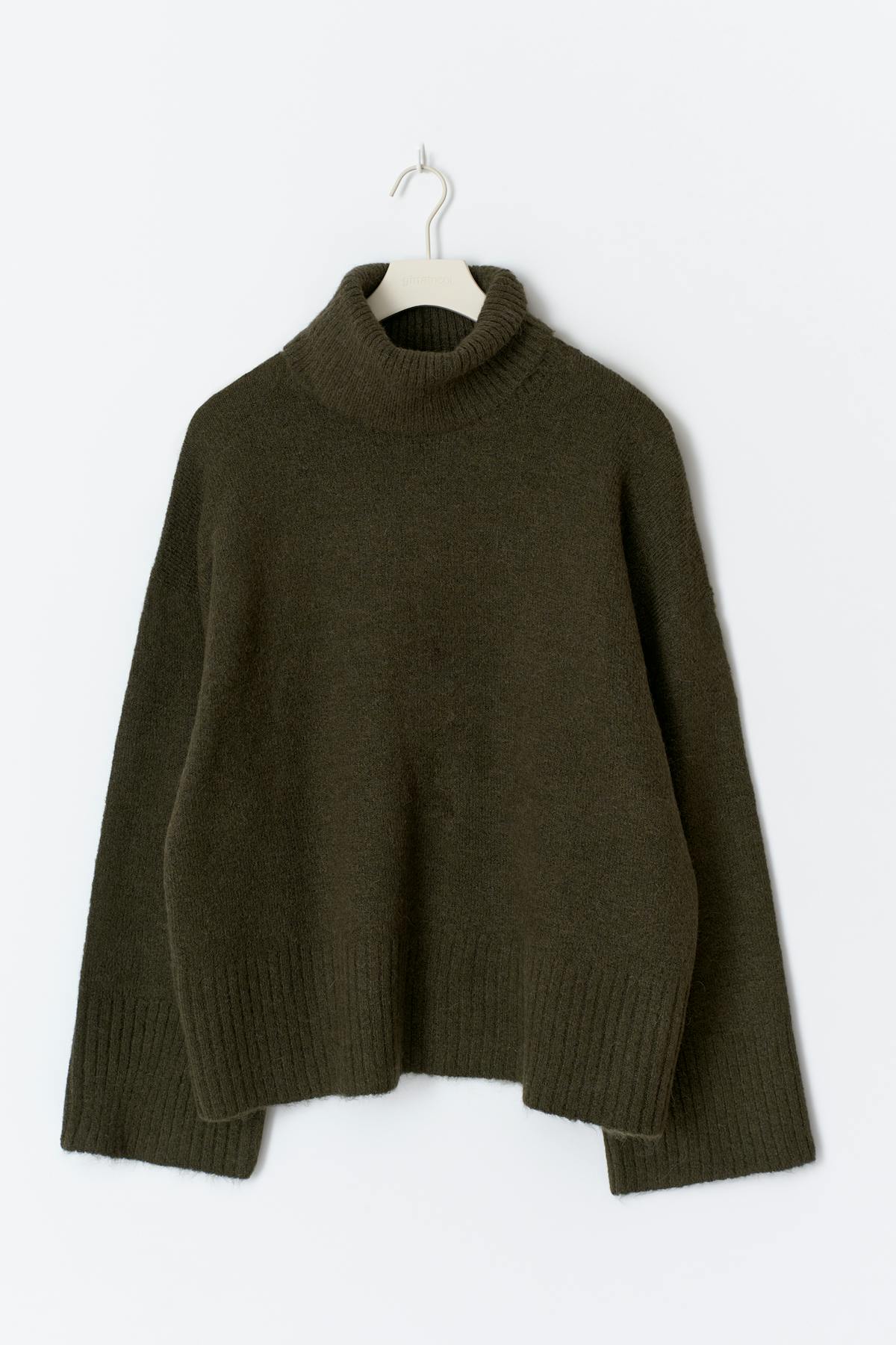 Long sleeve knitted sweater - Sea turtle