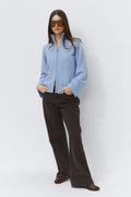 Knitted pocket cardigan - New camel