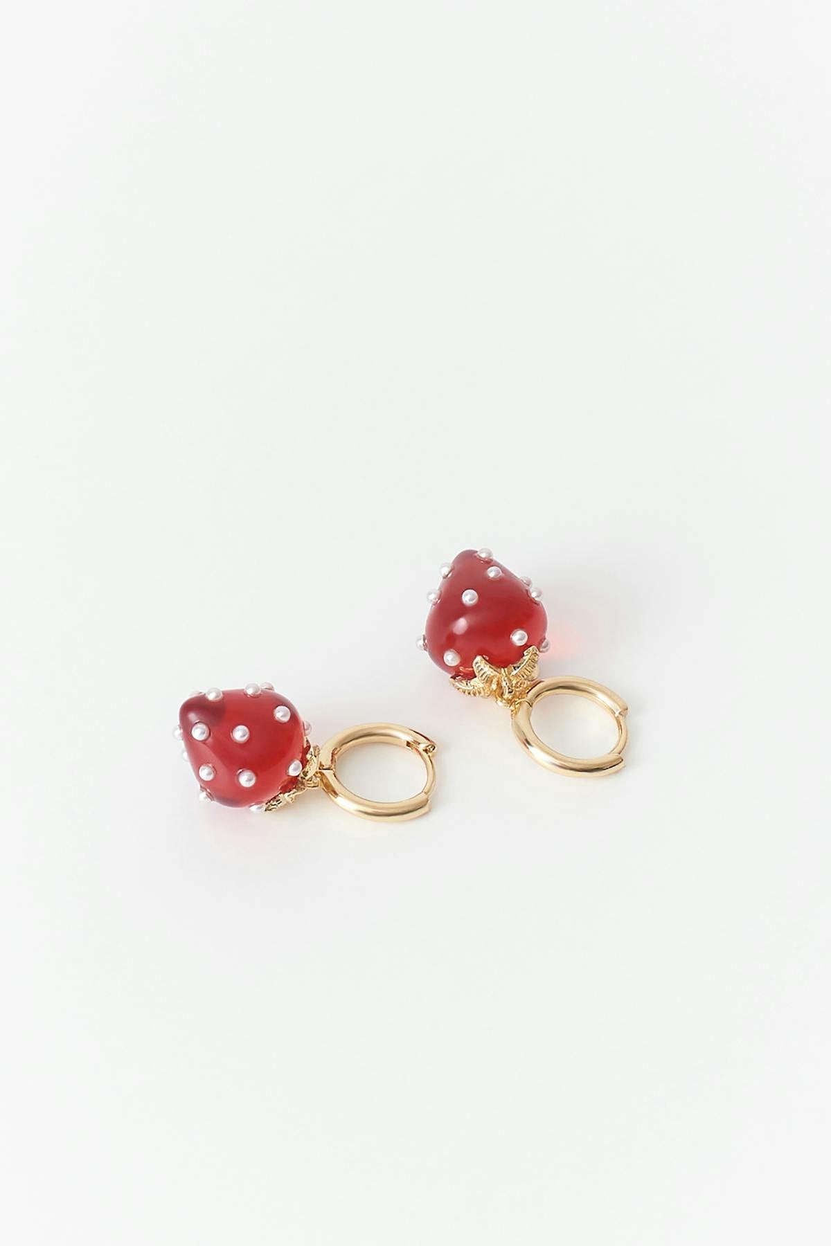 Berry earrings