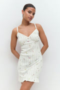 Pointelle dress - Spring garden