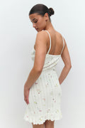 Pointelle dress - Spring garden