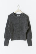 Knitted cardigan - Navy blazer