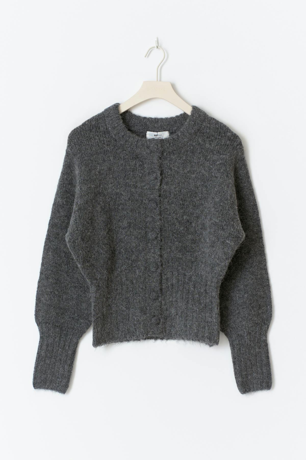 Knitted cardigan - Navy blazer