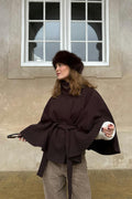 Belt cape jacket