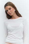 Sheer top - Noir