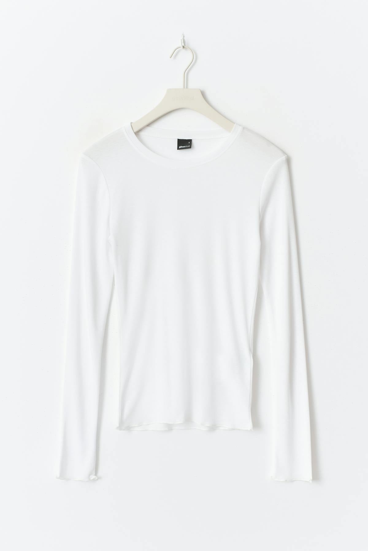 Sheer top - Blanc
