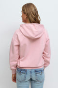 y oversized hoodie - Bleached mauve