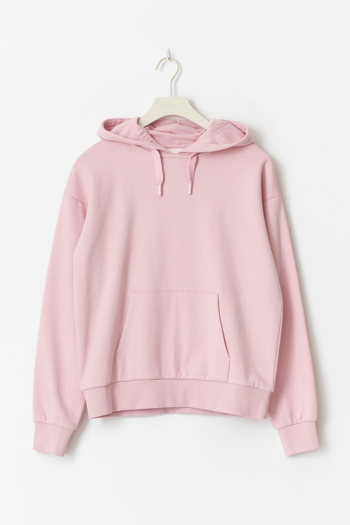 y oversized hoodie - Bleached mauve