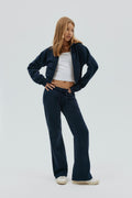 Y low waist sweatpants - Bleu marine
