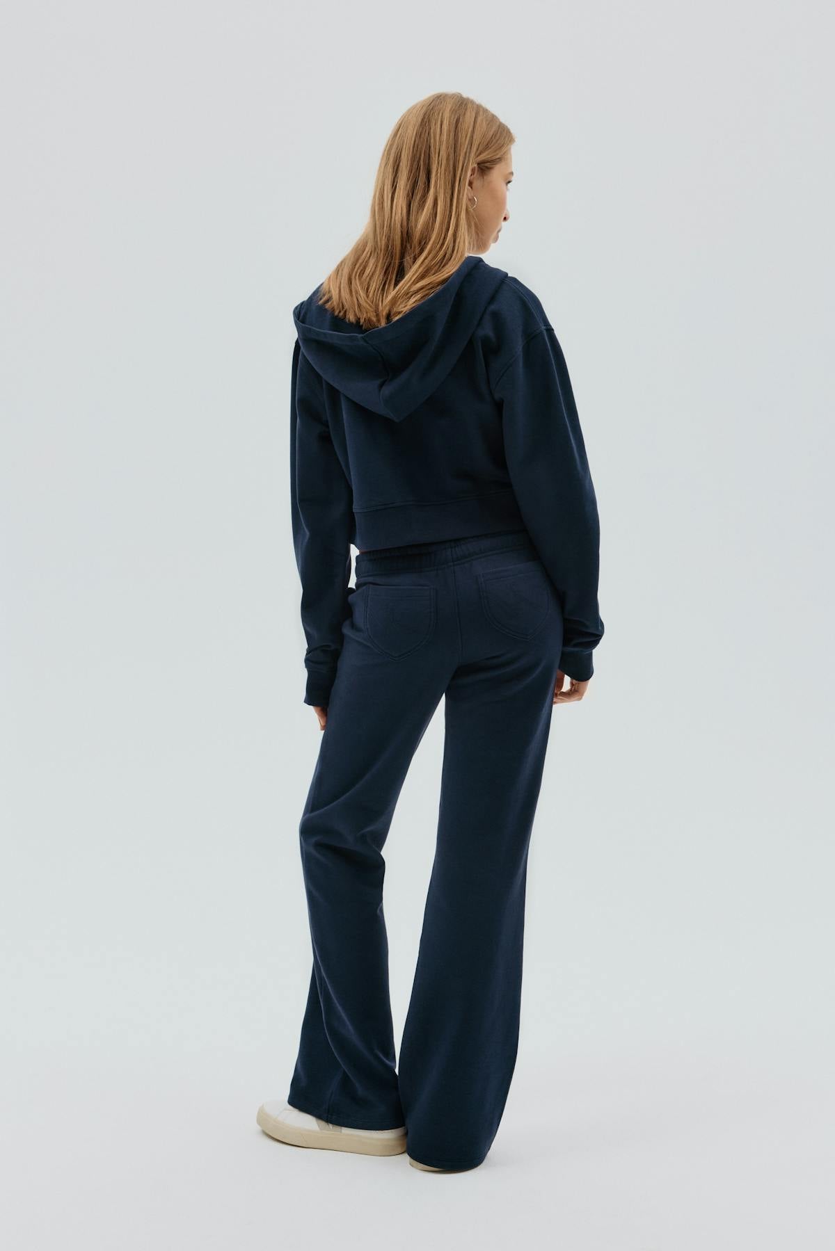 Y low waist sweatpants - Bleu marine