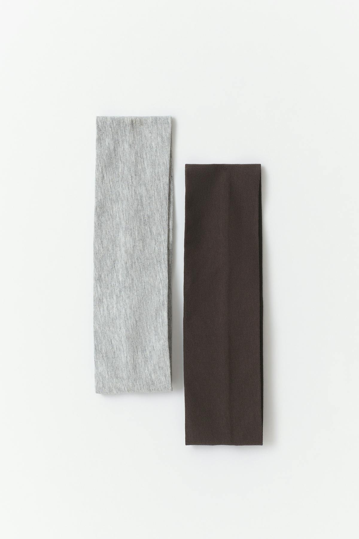 2-pack headband - Brown multi