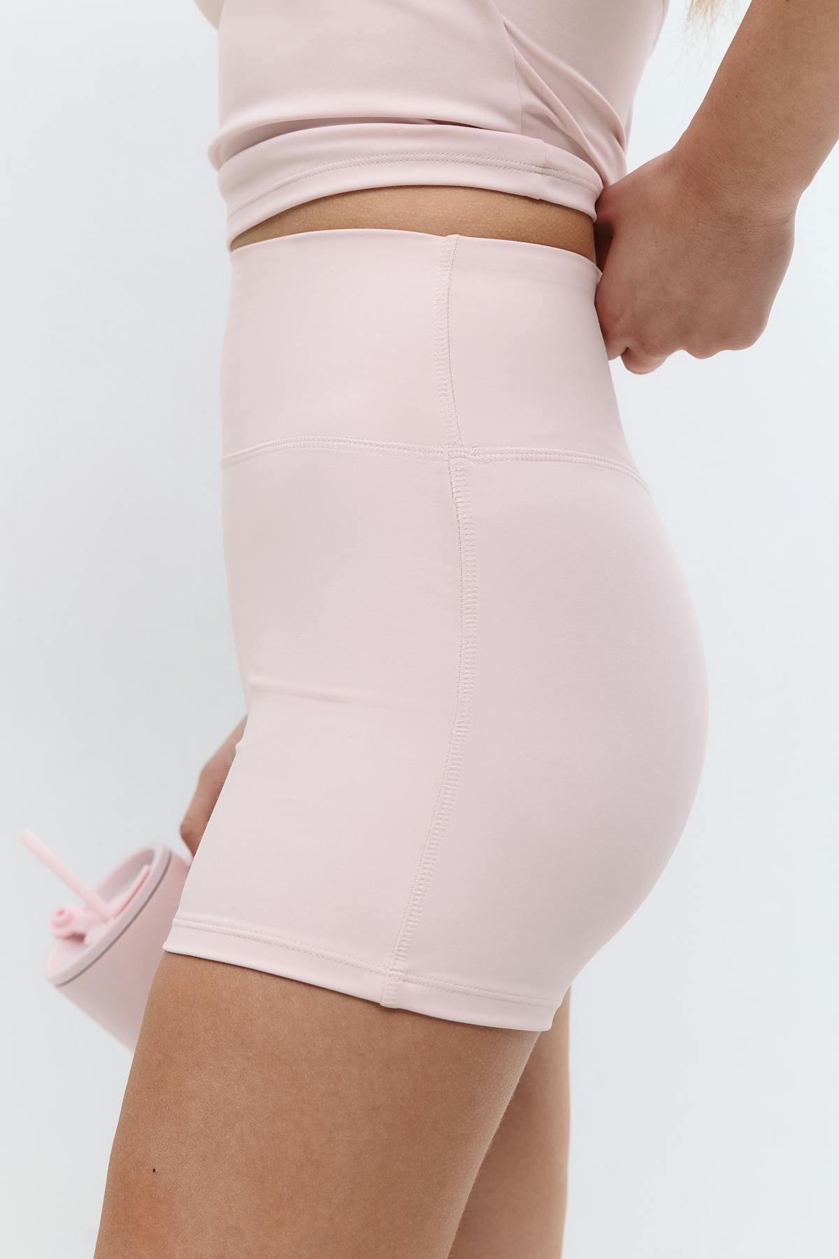 Yoga hotpants - Seal brown