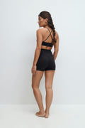 Yoga hotpants - Bordeaux