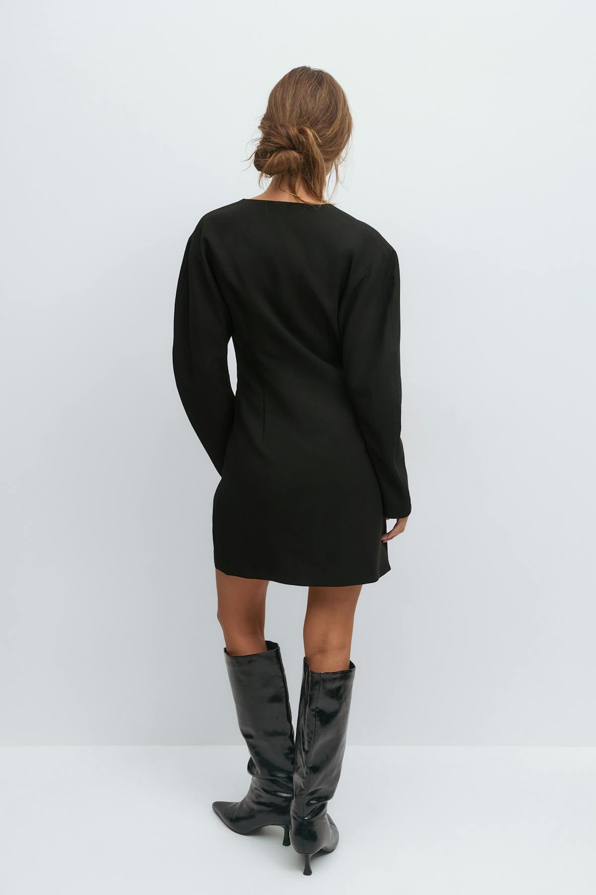 Tailored dress - Noir