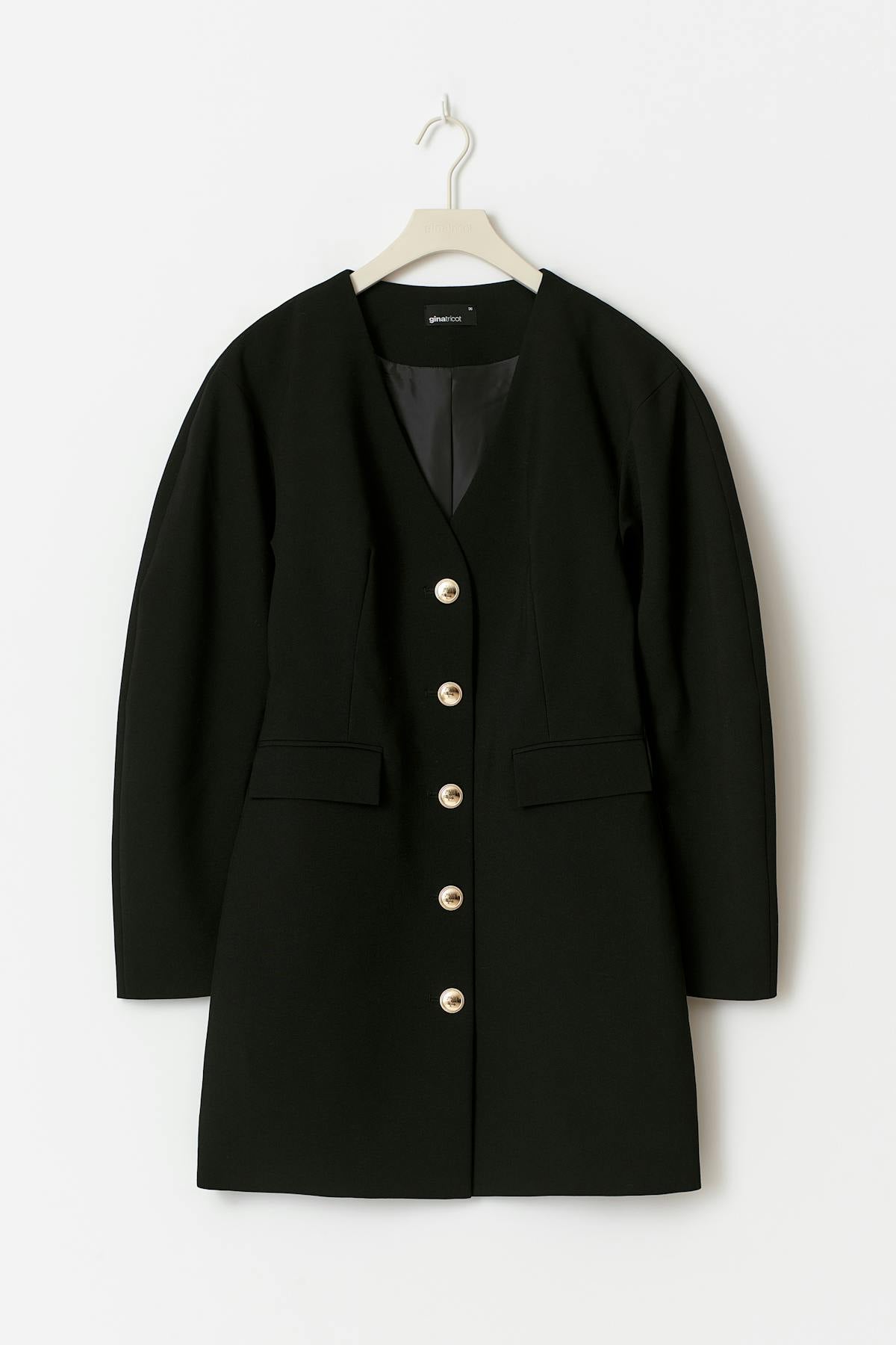 Tailored dress - Noir