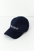 Corduroy cap