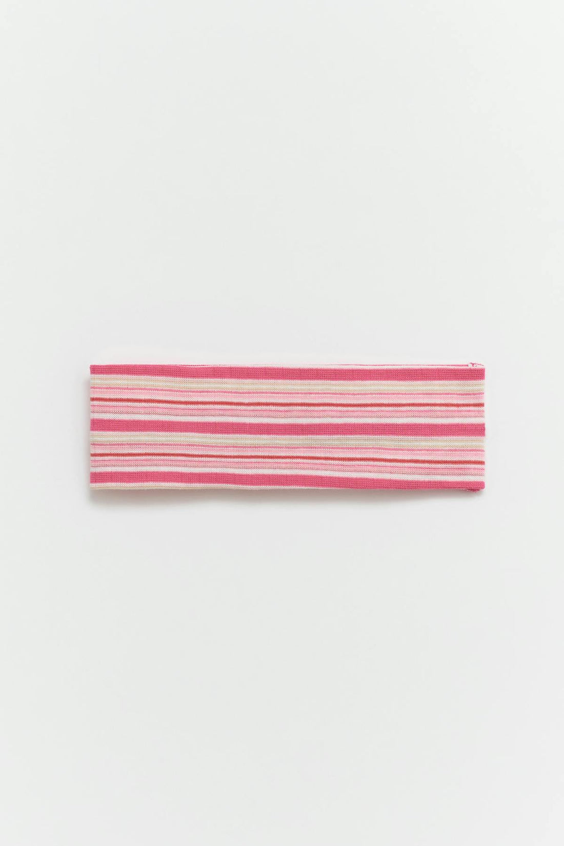 Striped headband - Multi pink