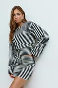 Wide sleeve top - Egret