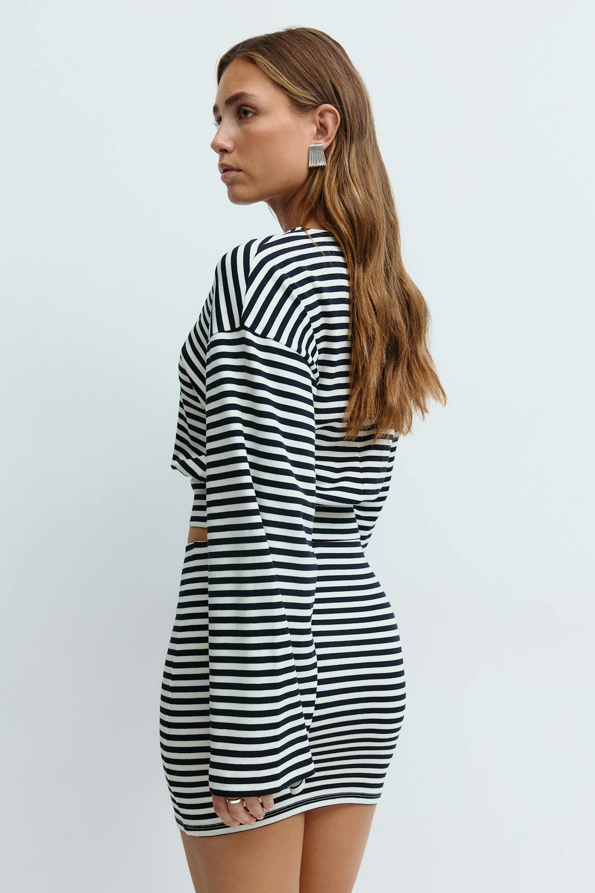 Wide sleeve top - Egret