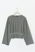 Wide sleeve top - Egret