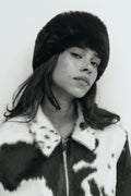 Faux fur headband