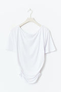 Sculptured top - Blanc