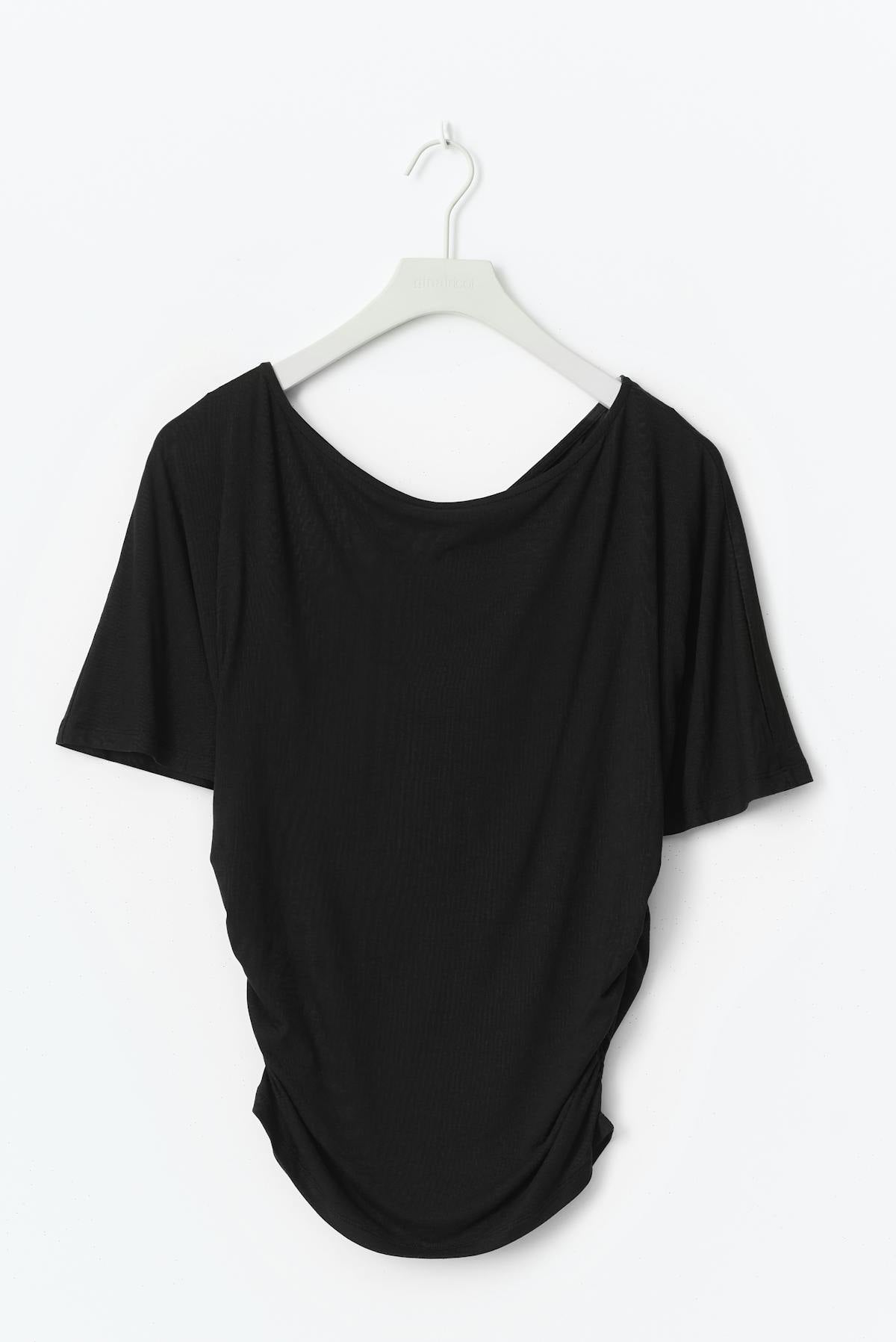 Sculptured top - Noir