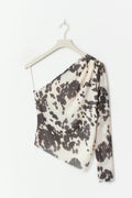 Asymmetric mesh top - Cow aop