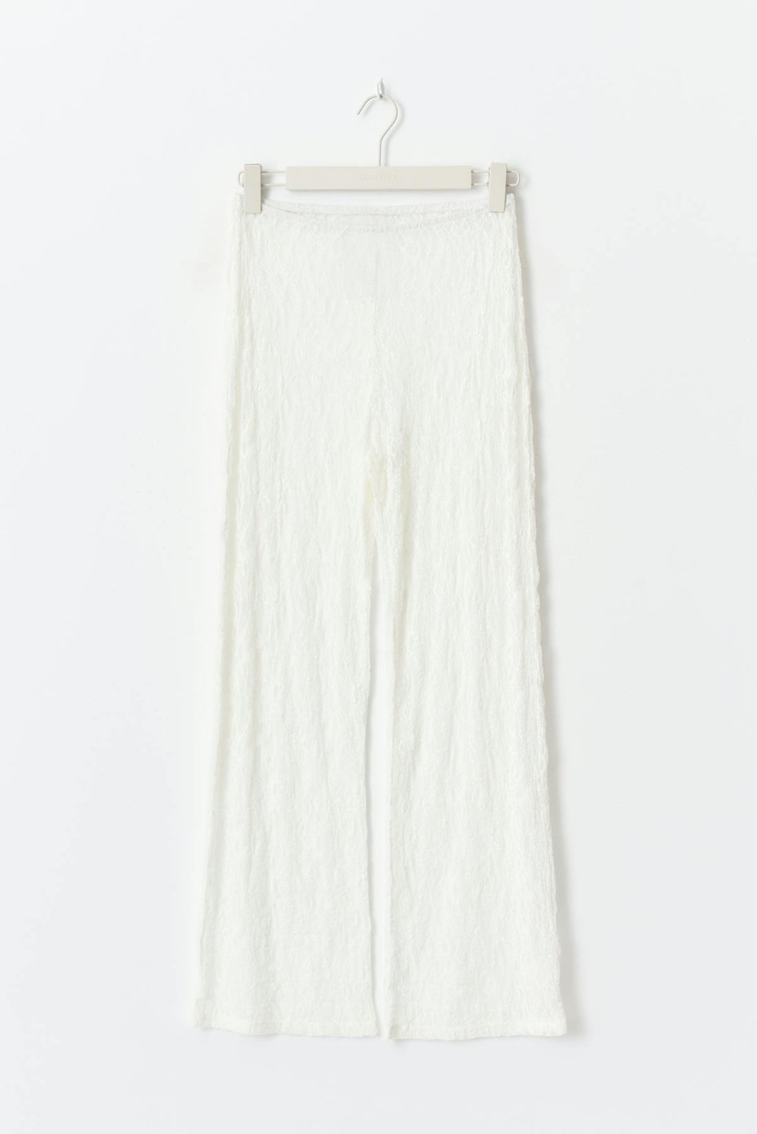 Lace trousers - Blanc cassé