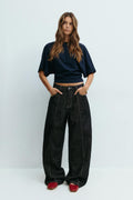Fitted top - Noir