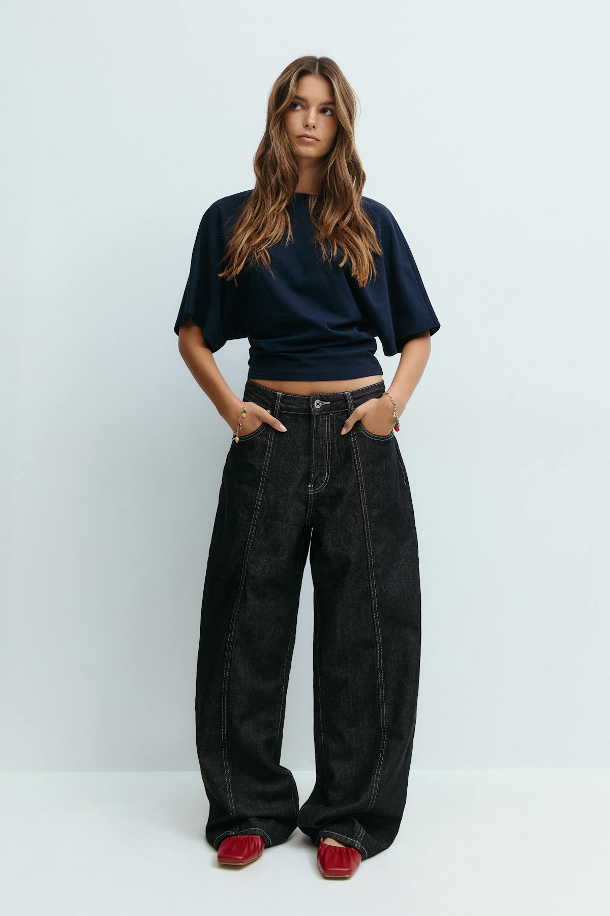 Fitted top - Noir