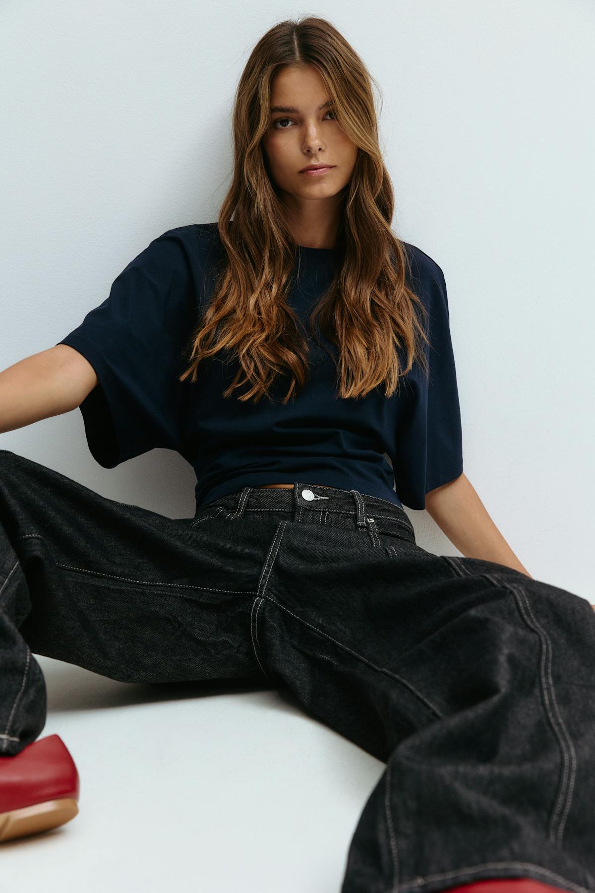 Fitted top - Noir