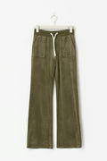 14+ velour trousers tall - Vert
