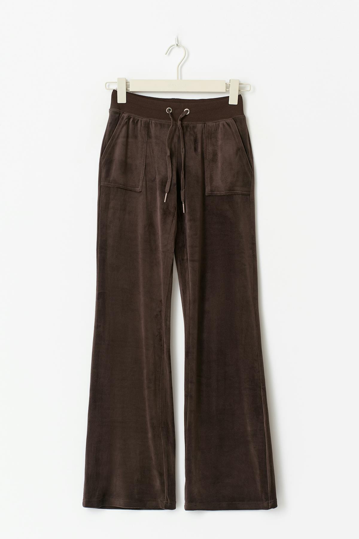 14+ velour trousers tall - Vert