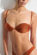 Bikini wire bra - Black dot