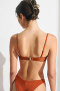 Bikini wire bra - Black dot