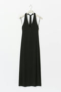 Scarf maxi dress - Noir