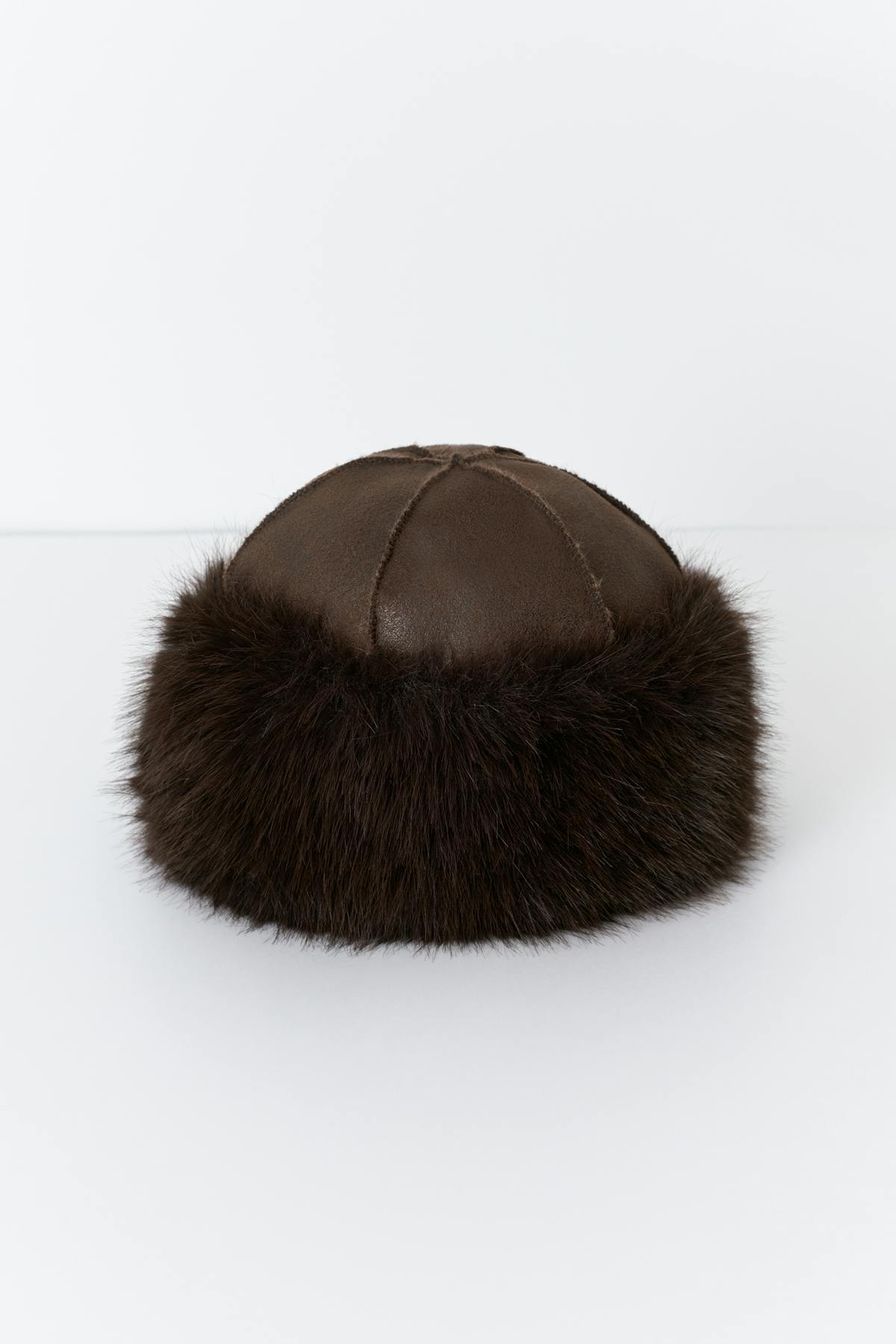 Sherling hat - Blanc cassé