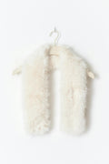 Faux fur plush scarf