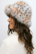 faux fur bucket hat