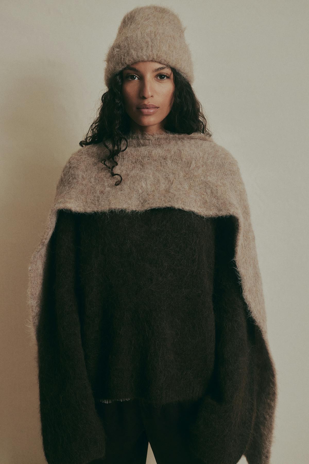 premium alpaca beanie