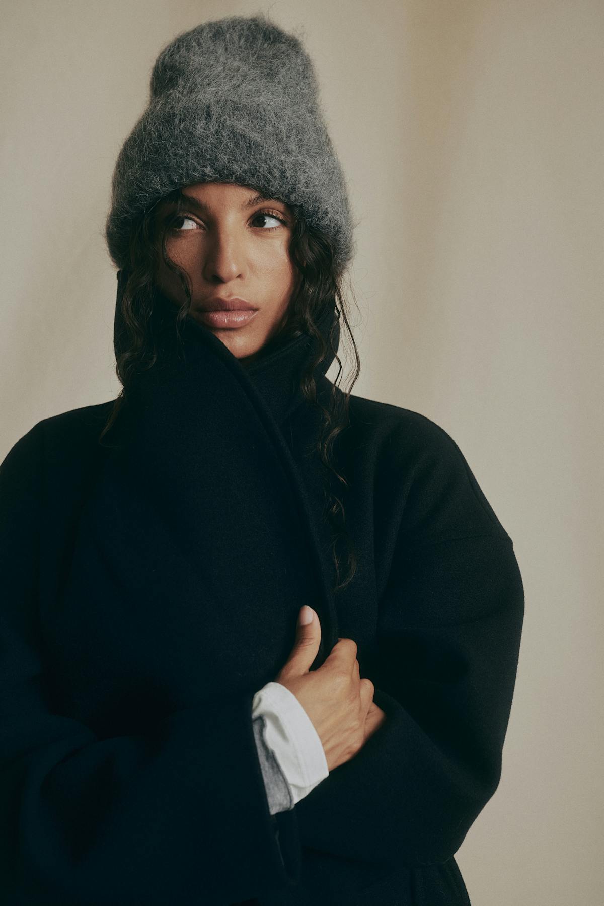 premium alpaca beanie