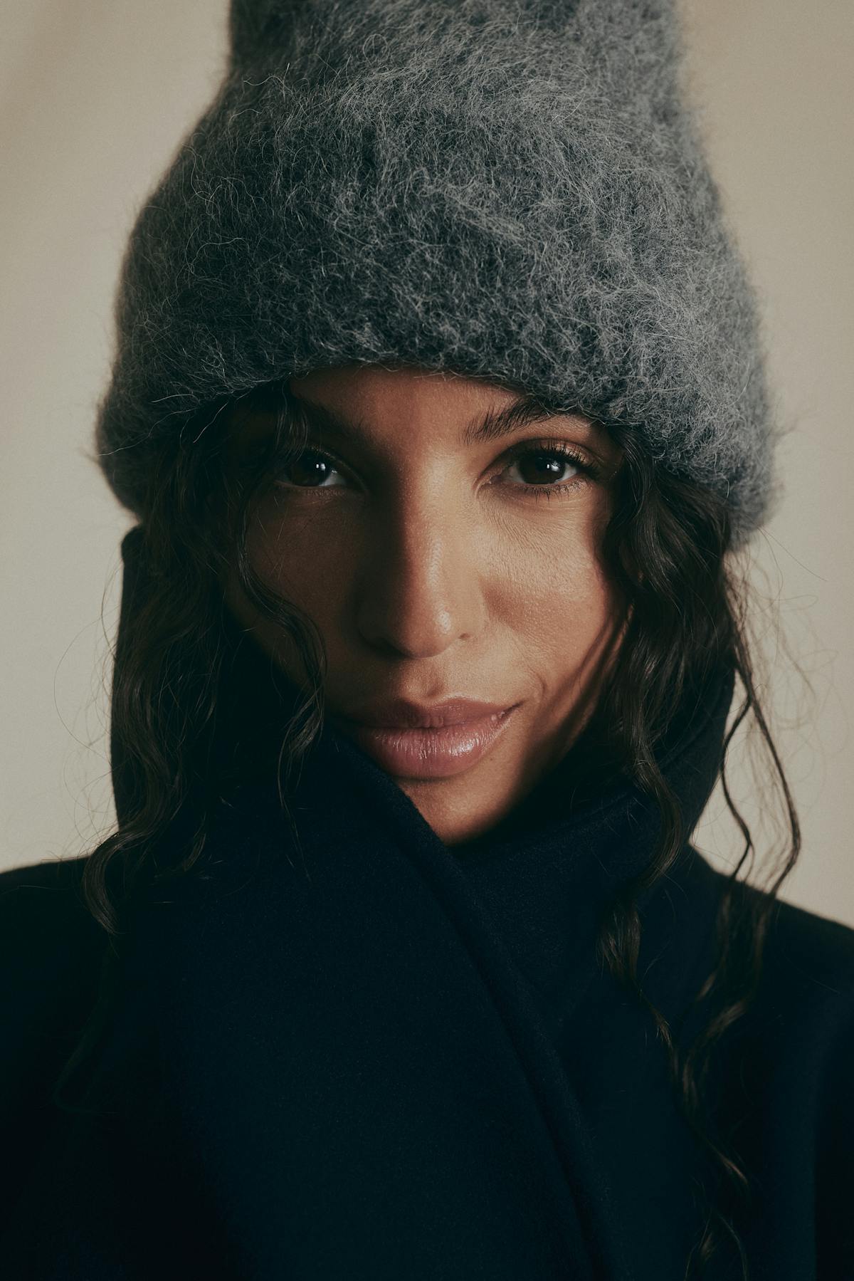 premium alpaca beanie